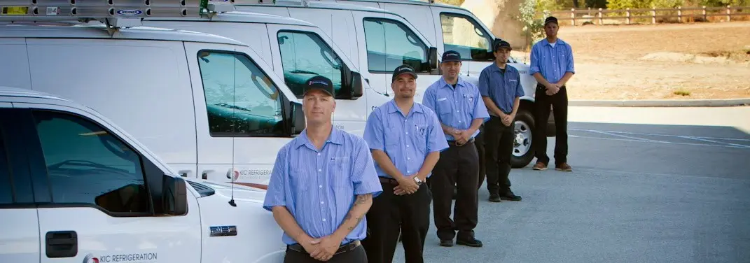 KIC Refrigeration crew ready for Mini Split Repair jobs across Fountain Valley